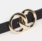 Gurt Kreis-Ketten-Pin Buckle Doubles O Ring Metal Accessories For Ladys beschuht Taschen-Kleider