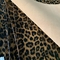 ODM beschuht Dekorations-Zusätze, Microfiber Tiger Woven Leather Fabric